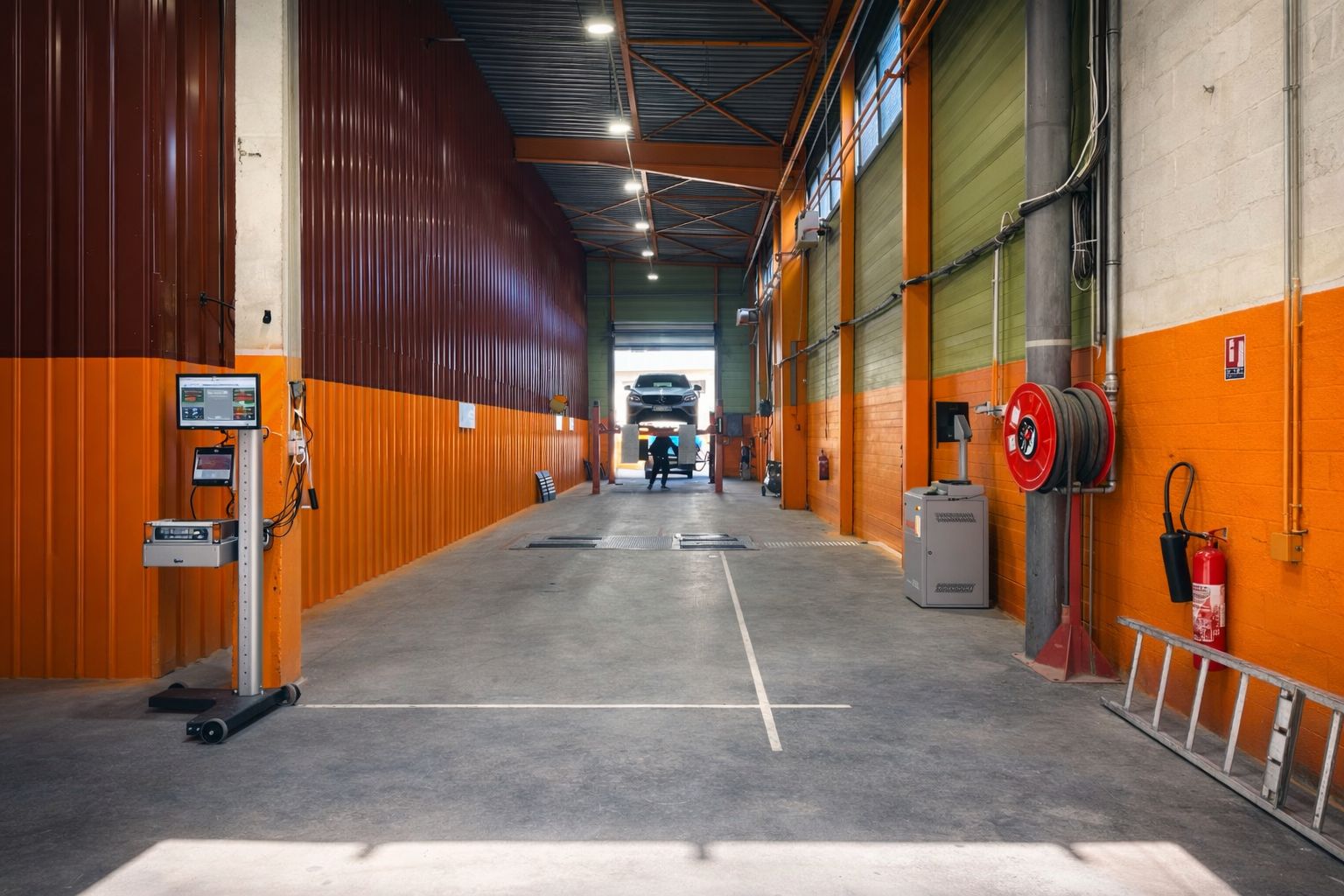 Piste de contrôle technique